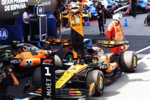 F1 Spanish GP victory Oscar Piastri Max Verstappen George Russell