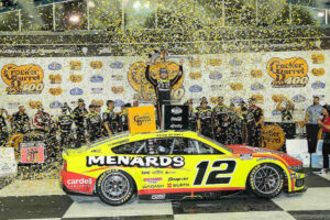 Ryan Blaney wins Cracker Barrel 400 NASCAR Cup Series Nashville Superspeedway Carson Hocevar