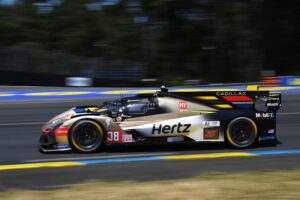24 Hours of Le Mans FP1 Sebastien Bourdais Cadillac Hertz Team Jota