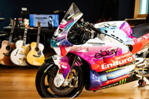 Valentino Rossi VR46 livery 2025 Mugello MotoGP Italy Cesare Cremonini