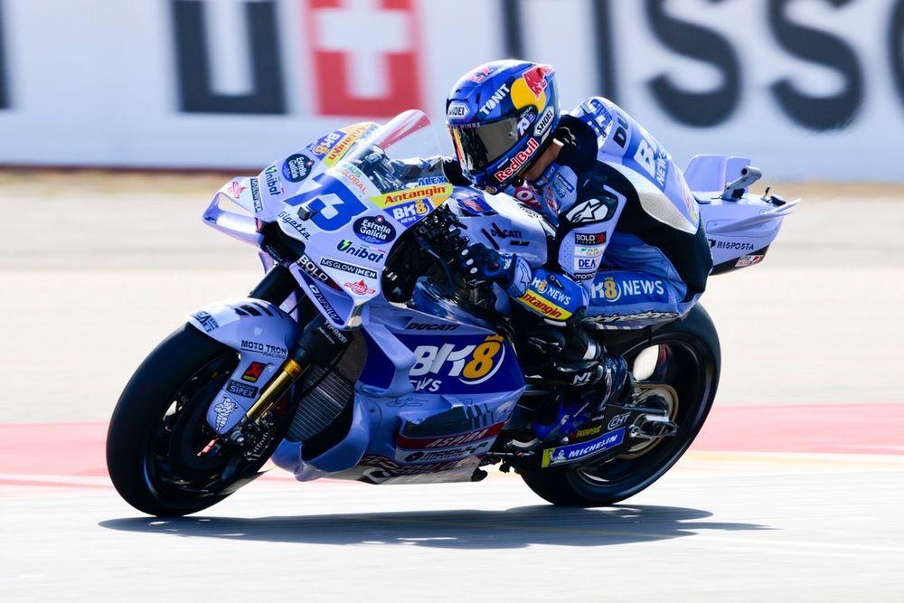 Marc Marquez completes Aragon MotoGP practice sweep, extends 2025 dominance Aragon MotoGP practice,Marc Marquez,Alex Marquez,Red Bull KTM