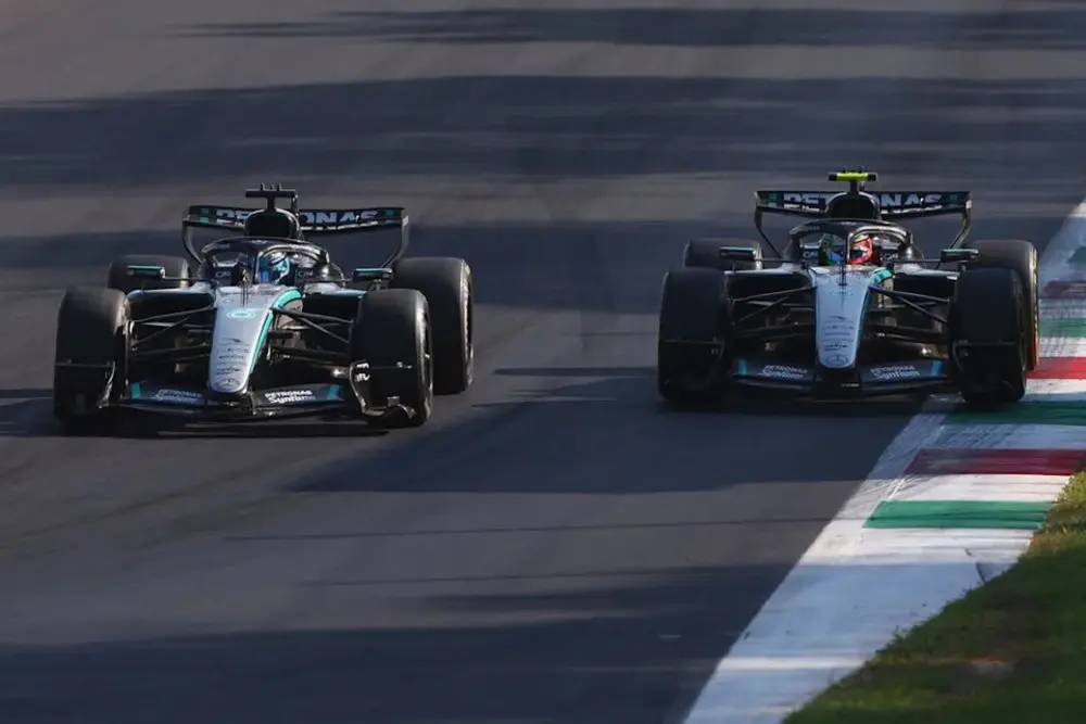 Kimi Antonelli and George Russell 2026 Formula 1 Italian Grand Prix