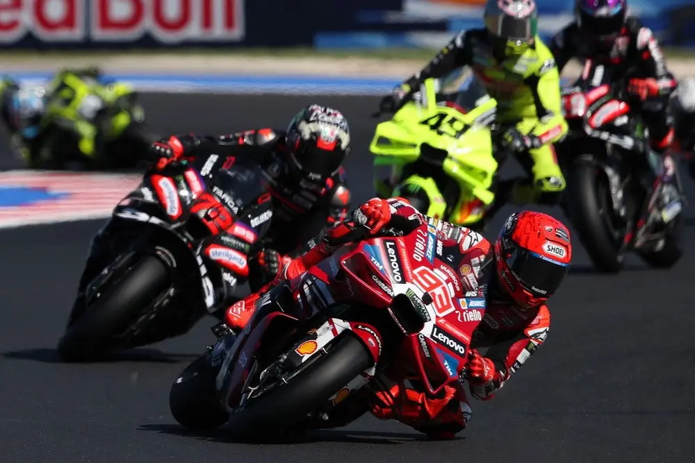 Marc Marquez beats Bezzecchi to Misano MotoGP Sprint victory, closes on 2026 title lead